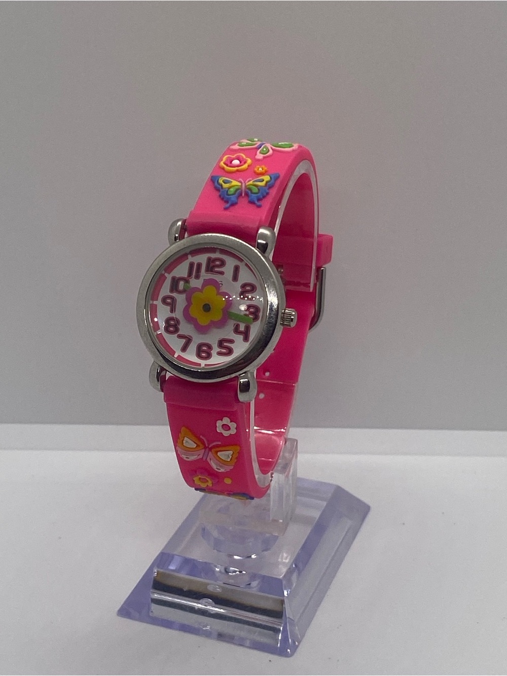 Colorful Flower Dial Kids Watch